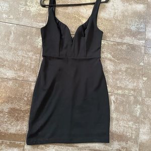 Express little black dress size small, mini dress